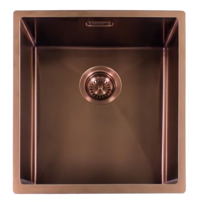 Miami copper kitchen sink 50x40